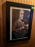 novelty Benjamin Franklin beer picture
