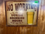 novelty sign