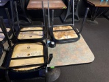 3 chairs and table