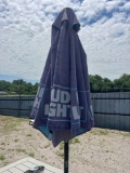 Bud light umbrella and stand