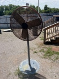 Patton electric fan on stand