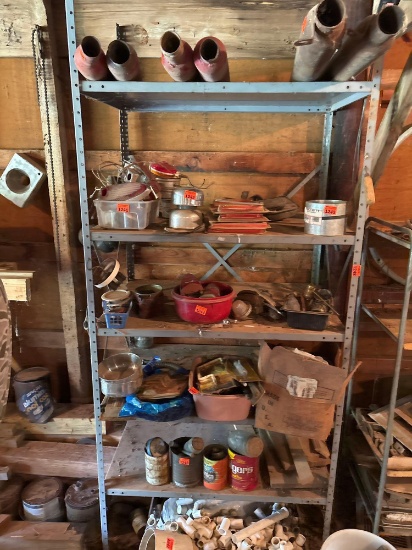 24 inch deep Metal shelf No contents