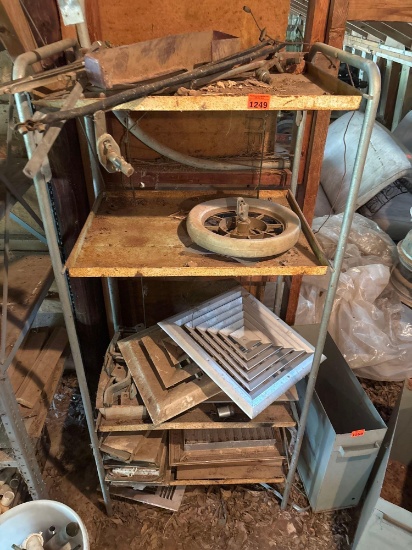 Shelf and contents