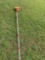 Scrubber on a pole