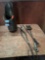 Fireplace tool set
