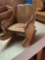 Childs wooden rocking chair