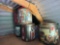 Popcorn tins empty