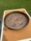Metal serving tray