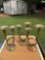 Brass candle holders