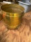 Brass trash can