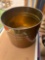 Brass trashcan