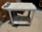 Plastic cart with wheels