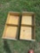 Metal storage boxes