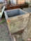 Metal vintage cooler box