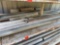 Lot contains sticks of PVC on SECOND FROM TOP SHELF ONLY *BUYER IS RESPONSIBLE FOR LOADING*