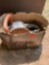 A gear and part of a power tool