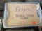Porcelain denture holders
