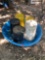 Baby pool and 5 gallon buckets