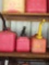 3 gas cans