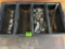 Sockets in plastic container