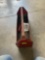 Rivet gun with rivets in metal tool caddie