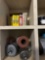 Spark plugs, electrical fuses, and misc items