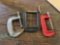 3 clamps