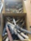 Door hinges, scissors, kitchen knives