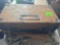 Empty wooden case
