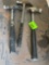 3 hammers
