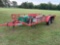 2011 model trailer,16x77 with ramps, needs floor, contents are not included *BUYER IS RESPONSIBLE