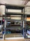 Plastic shelving unit
