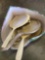Vintage hand mirrors, brushes and combs