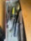 Screwdrivers, pliers, socket, and other tools