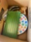 Metal bananas, poker chips, thermos stopper, coasters and more