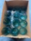 Green drinking glasses