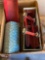 Vintage Farm children's toy, has Log cabin, wheels, fencing and more