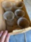 Miscellaneous glass vases