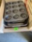 Baking dishes, and muffin pans