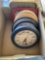 Box of various clocks