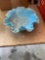 Beautiful blue and white ceramic fruit bowl