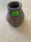 Small painted terracotta vase
