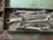 Various sizes of wrenches