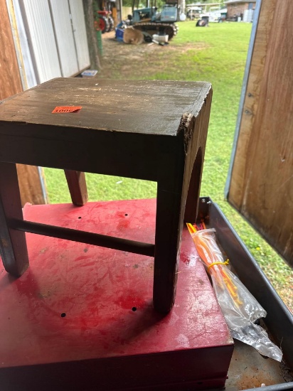 Wooden stool