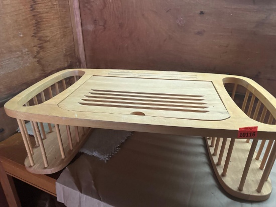 Wooden lap table