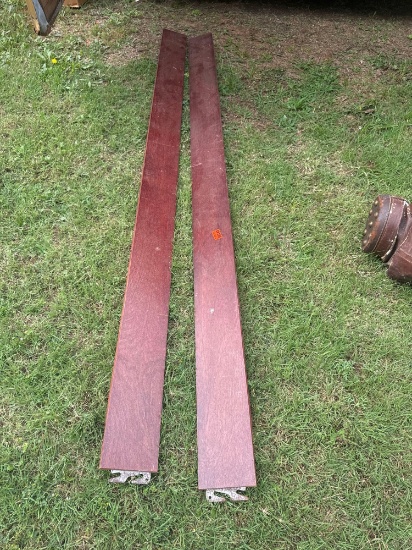 Wooden bed slats