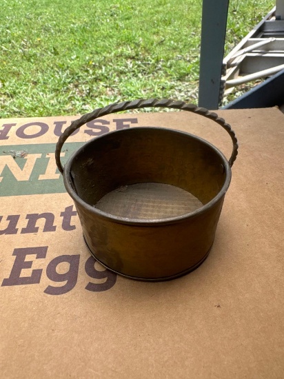 Brass bucket