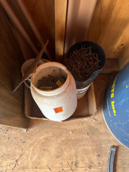 Containers of nail/screws