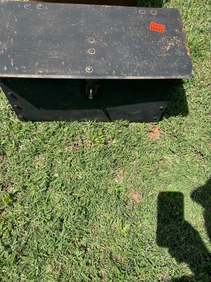 Lockable metal box