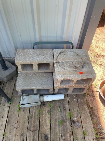 Cinder blocks